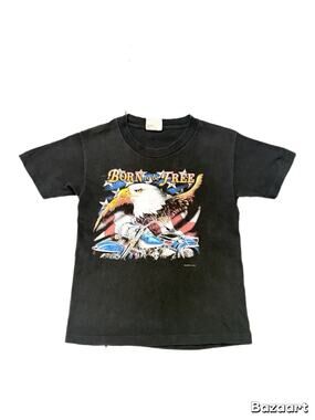 Vintage 1998 Single stitch Sturgis Black Hills Rally “Born To Be Free” T-Shirt